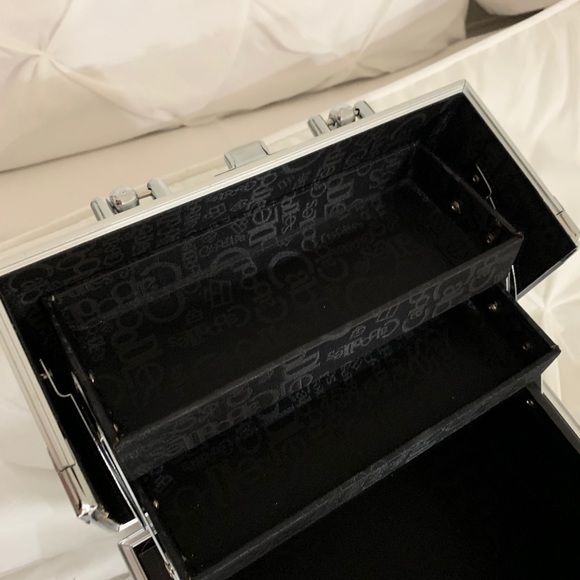 Silver Glitter Makeup/Jewelry Box - Picture 5 of 6